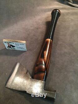 Vintage Collins carpenters axe hatchet custom JESSE REED baseball bat handle