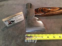 Vintage Collins carpenters axe hatchet custom JESSE REED baseball bat handle