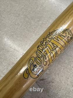 Vintage Cooperstown Bat Co. Wood Baseball Bat Brooklyn Dodgers Logo 34