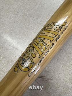 Vintage Cooperstown Bat Co. Wood Baseball Bat Brooklyn Dodgers Logo 34