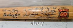 Vintage Cooperstown Hall Of Fame Bat 10 Signatures All Deceased Numbered COA