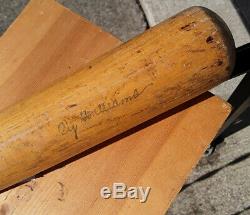 Vintage Cy Williams MR Campbell Baseball Bat 100 ACE Oil Treated NICE
