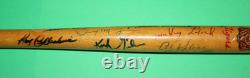 Vintage DETROIT TIGERS baseball Team multi Signed mini wood Bat KALINE CASH
