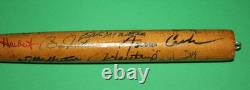 Vintage DETROIT TIGERS baseball Team multi Signed mini wood Bat KALINE CASH