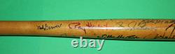 Vintage DETROIT TIGERS baseball Team multi Signed mini wood Bat KALINE CASH