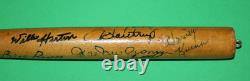 Vintage DETROIT TIGERS baseball Team multi Signed mini wood Bat KALINE CASH