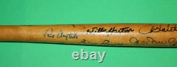 Vintage DETROIT TIGERS baseball Team multi Signed mini wood Bat KALINE CASH