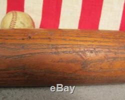 Vintage Double Header Wood Baseball Bat W. Bingham Co. Cleveland 34 Antique Nice