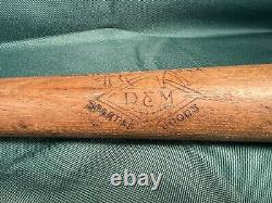 Vintage Draper Maynard D&M Converse Broncho Baseball Bat Rare