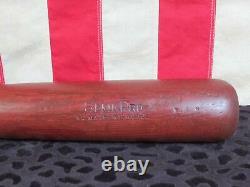 Vintage Draper Maynard D&M Wood Baseball Bat HOF Ed Mathews Model Semi Pro 35