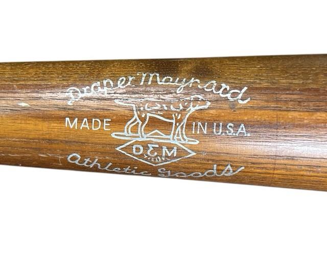 Vintage Draper & Maynard Ted Kluszewski Big Leaguer Model 33 Baseball Bat D&m