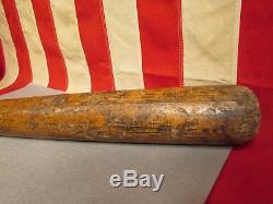 Vintage Draper Maynard Wood Baseball Bat D&M 35 early Lucky Dog Antique Nice
