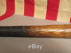 Vintage Draper Maynard Wood Baseball Bat D&M 35 early Lucky Dog Antique Nice