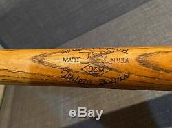 Vintage Draper and Maynard D&M Model No. 40 Semi Pro Baseball Bat 32.5