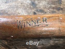 Vintage Draper and Maynard D&M Model No. 40 Winner Baseball Bat 35 Inches