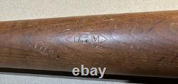 Vintage Draper and Maynard DS53 Big League Baseball Bat Johnny Mize