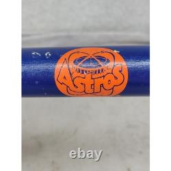 Vintage E. W. Hannas Houston Astros MLB Baseball Bat 1992 Blue Wood 18 Souvenir