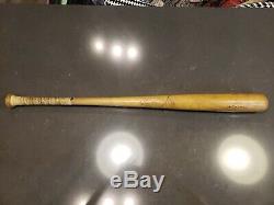 Vintage ED MATHEWS 125 35 Powerized Louisville Slugger Wood Baseball Bat H&B Co
