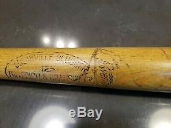 Vintage ED MATHEWS 125 35 Powerized Louisville Slugger Wood Baseball Bat H&B Co