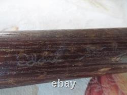 Vintage EDDIE STANKY WOOD MINI BAT Hillerich & Bradsby #40 circa 1940's-1950's