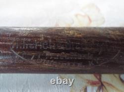 Vintage EDDIE STANKY WOOD MINI BAT Hillerich & Bradsby #40 circa 1940's-1950's