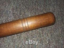 Vintage Early 1890s Antique Ring Baseball Bat incised Rings