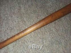Vintage Early 1890s Antique Ring Baseball Bat incised Rings