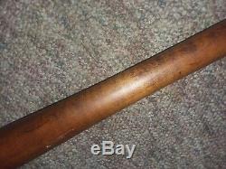 Vintage Early 1890s Antique Ring Baseball Bat incised Rings