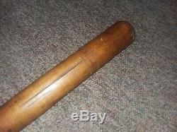 Vintage Early 1890s Antique Ring Baseball Bat incised Rings