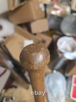 Vintage Early 1900's Wooden Baseball Bat