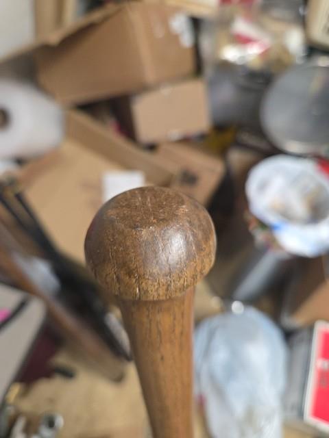 Vintage Early 1900's Wooden Baseball Bat
