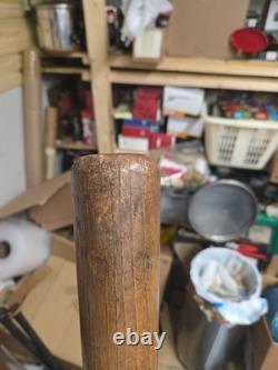 Vintage Early 1900's Wooden Baseball Bat