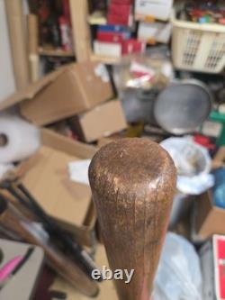 Vintage Early 1900's Wooden Baseball Bat