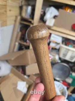 Vintage Early 1900's Wooden Baseball Bat