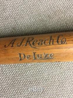 Vintage Early 1900s AJ Reach T25 Model A6 Baseball Bat