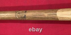 Vintage Early 1970's Jay Johnstone Phillies Signed Game Used LS Baseball Bat