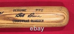 Vintage Early 1980's Bob Boone Phila Phillies Signed Game Used LS Baseball Bat