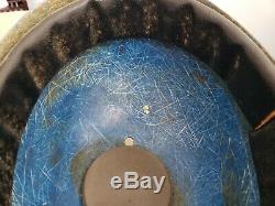 Vintage Early Baseball Flapless Batting Helmet ABC Fiberglass 1950s 60s Carved