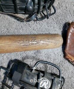 Vintage Ed Cocky Collins Louisville Slugger 40 E. C. RARE Baseball Bat HOF