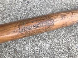 Vintage Eddie Collins Louisville Slugger Decal Baseball Bat 40 E. C. 1920s Rare