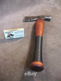 Vintage Evansville hatchet axe hammer custom JESSE REED baseball bat handle