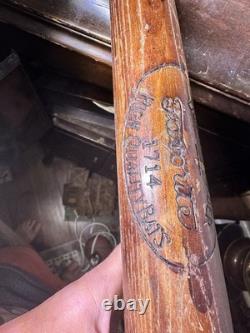 Vintage Favorite Double Header No. 114 Baseball Bat 1920s-1930s Era