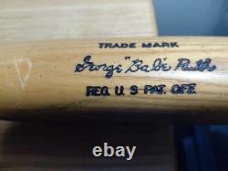 Vintage GEORGE BABE RUTH Louisville Slugger 125 Bat 35