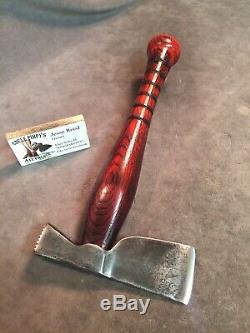 Vintage GTW lathing roofers axe hatchet custom JESSE REED baseball bat handle
