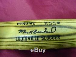 Vintage Game MARK BROUHARD Milwaukee Baseball Bat 34 Length (Autographed)