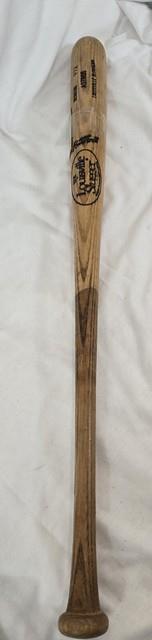 Vintage Game Used Bat Autographed By Kenny Lofton