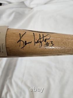 Vintage Game Used Bat Autographed by Kenny Lofton Vintage Game Used Bat Autographed by Kenny Lofton