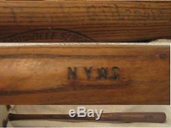 Vintage Game Used Bat/frank Gillespie New York Athletic Club