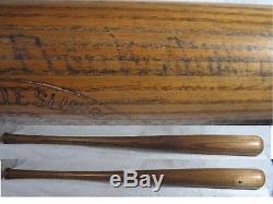 Vintage Game Used Bat/frank Murphy/vault marked M92 UNCRACKED HEAVY bat