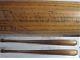 Vintage Game Used Bat/frank Murphy/vault Marked M92 Uncracked Heavy Bat